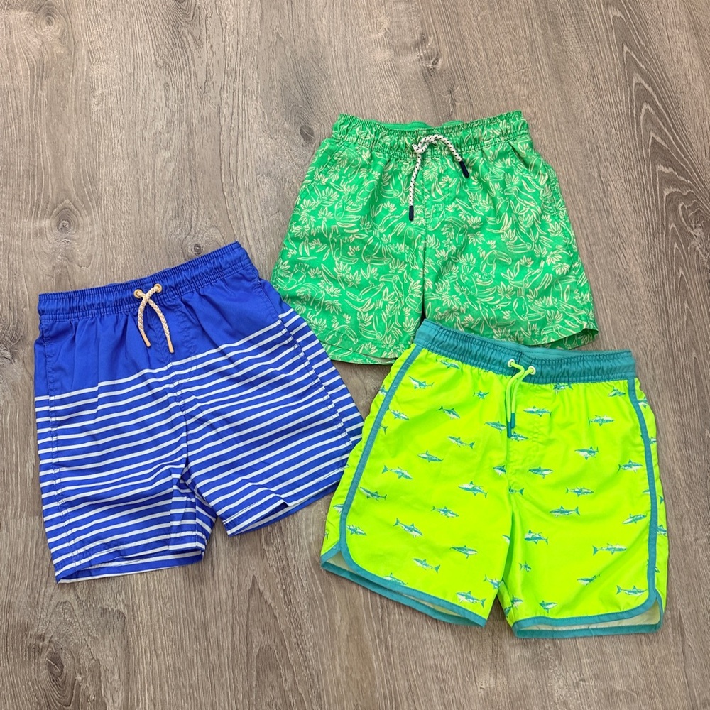 Cat & Jack Boys Swim Shorts - Set of 3 Size 8